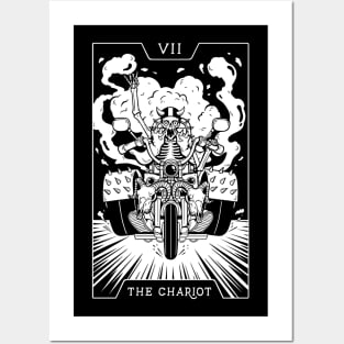 07. THE CHARIOT TAROT CARD T-SHIRT Posters and Art